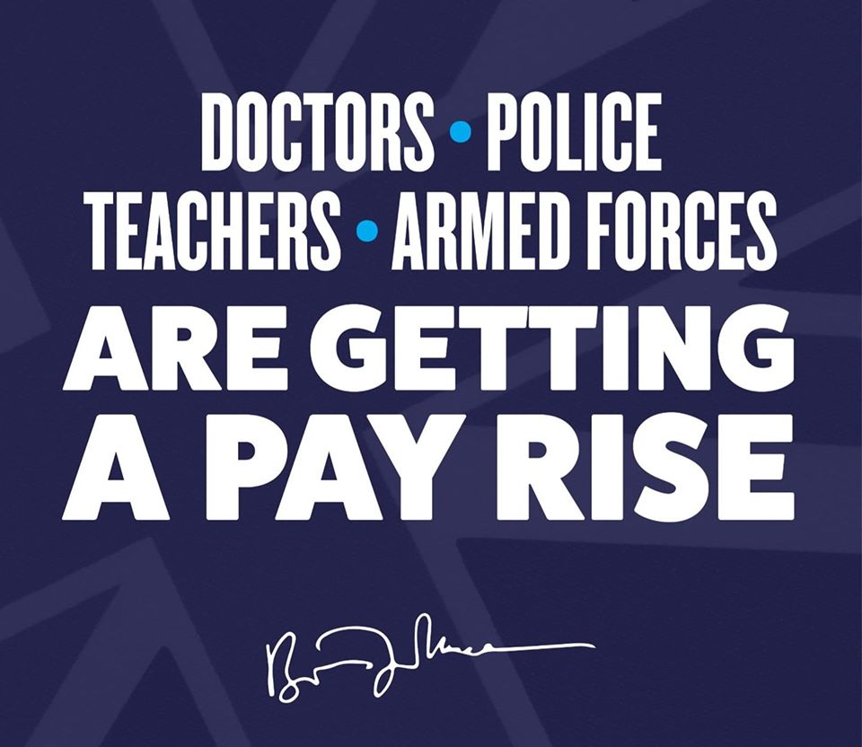 Pay Rise For Almost 900000 Doctors Teachers And Police Officers Etc Bim Afolami