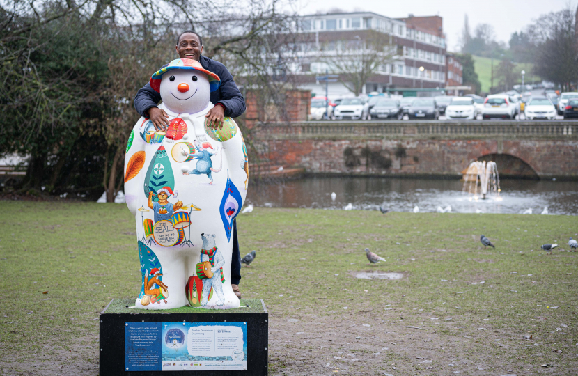 Bim on the Snowman Trail