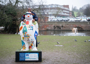 Bim on the Snowman Trail